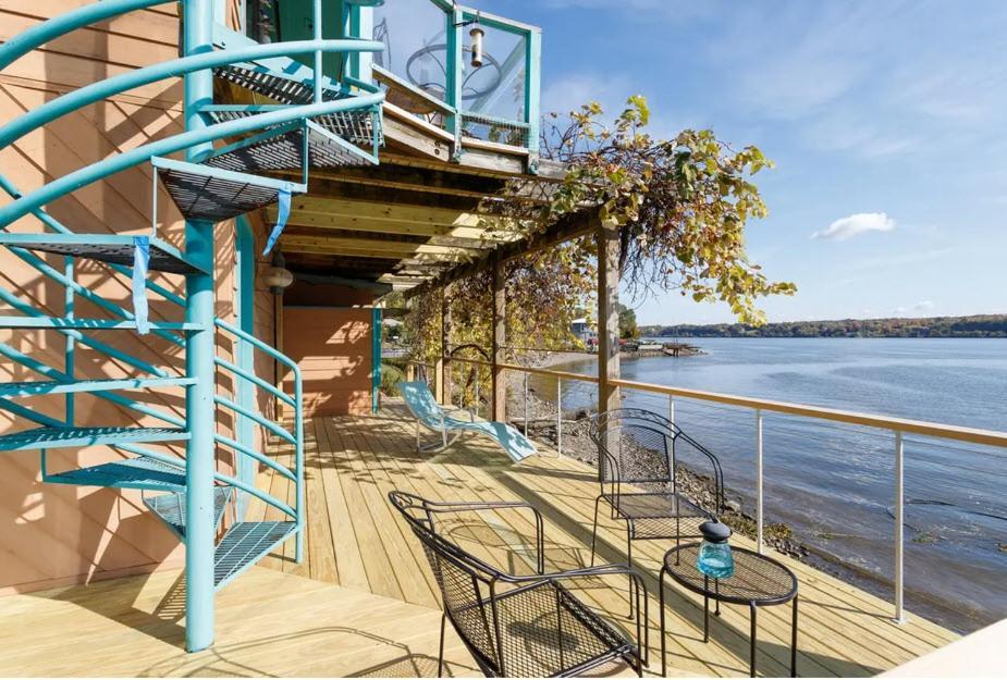 Hudson Riverfront Home Catskill Luaran gambar
