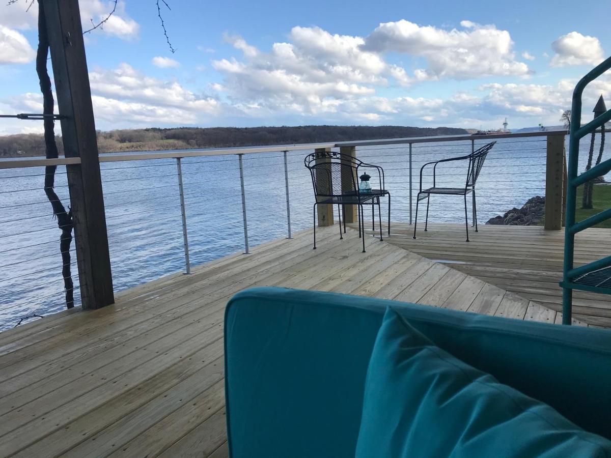 Hudson Riverfront Home Catskill Luaran gambar
